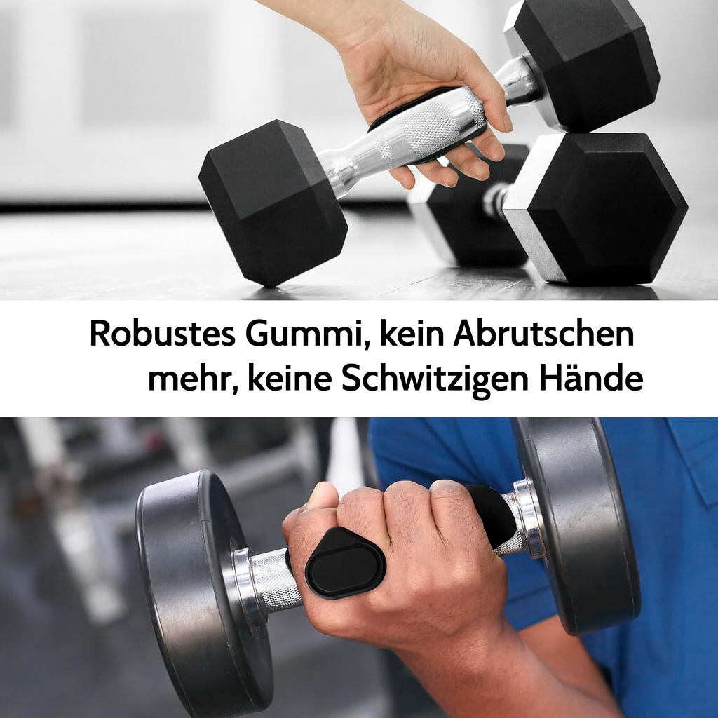 Komfort-Handgriff mit ergonomischer Form & starker Haftung